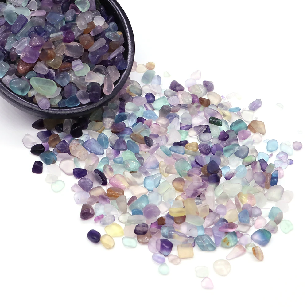Natural Stone Crystal Chips for Reiki Healing and Home Decor