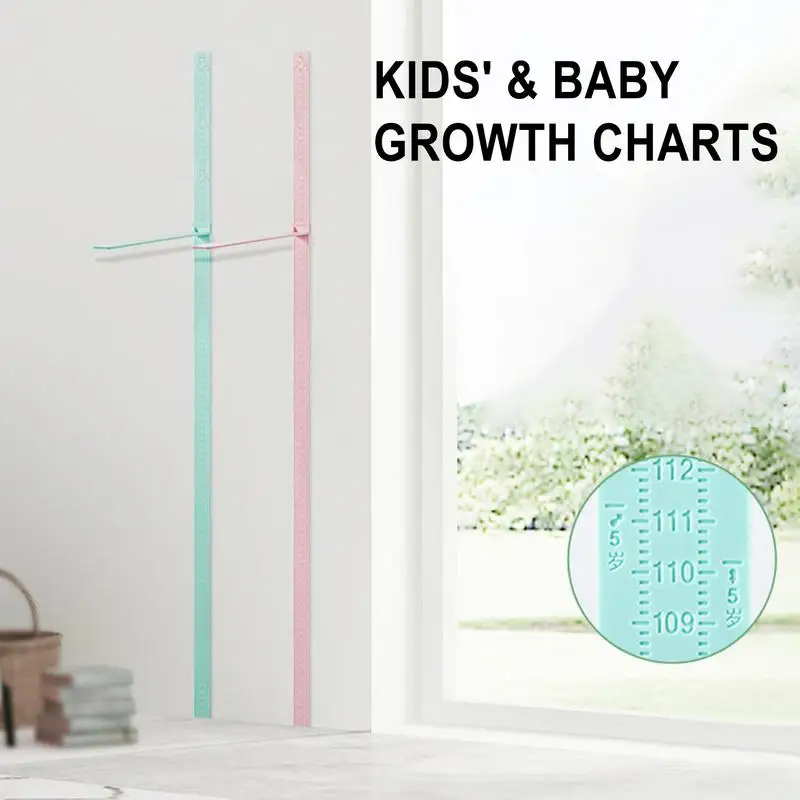 Children Height Measuring Chart Spliced Height Ruler Children 3D Growth Chart 3D Removable Reusable For Living Rooms