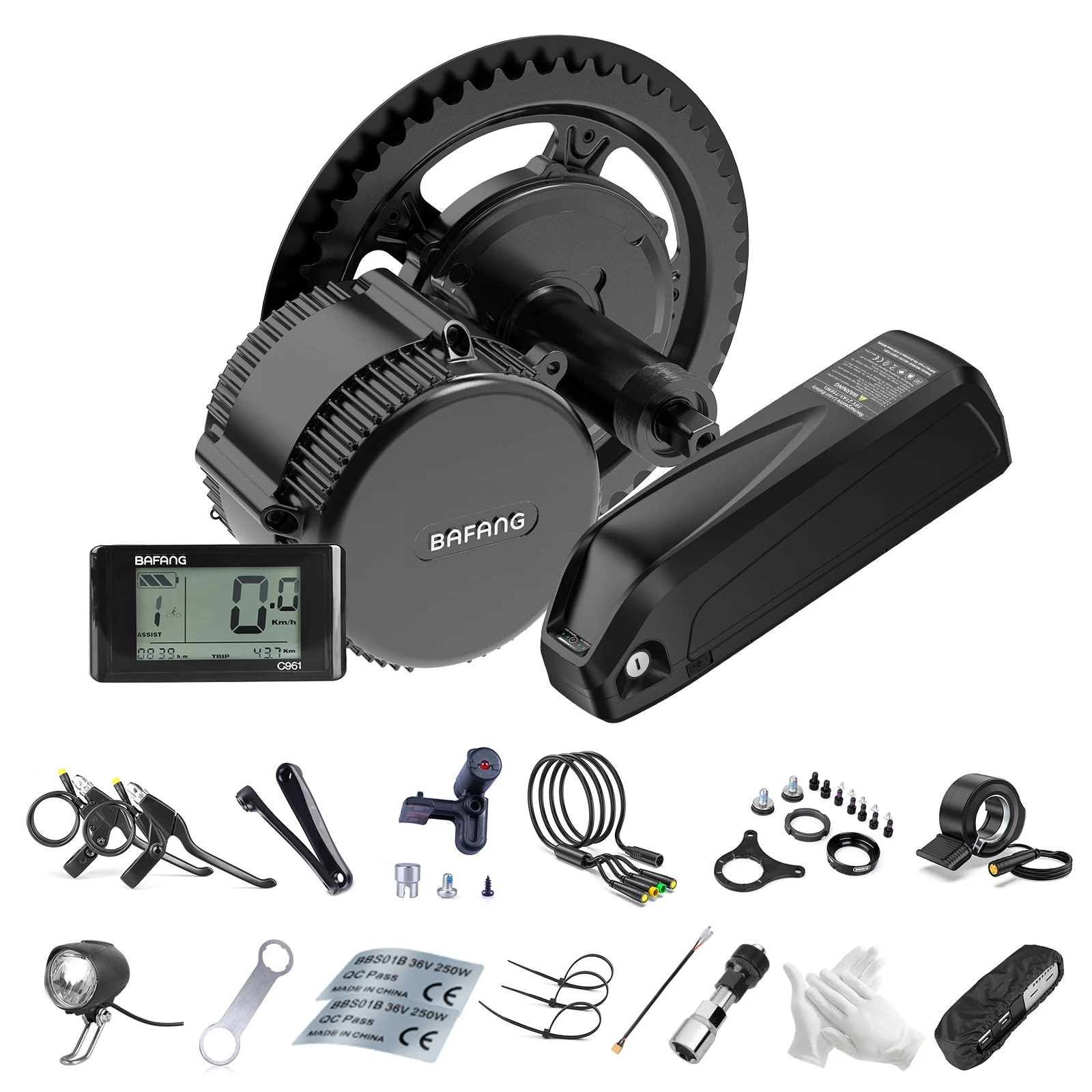 Bafang Motor Bbs02b Bbs02 48v 750w Mid Drive Motor 8fun Electric Bike