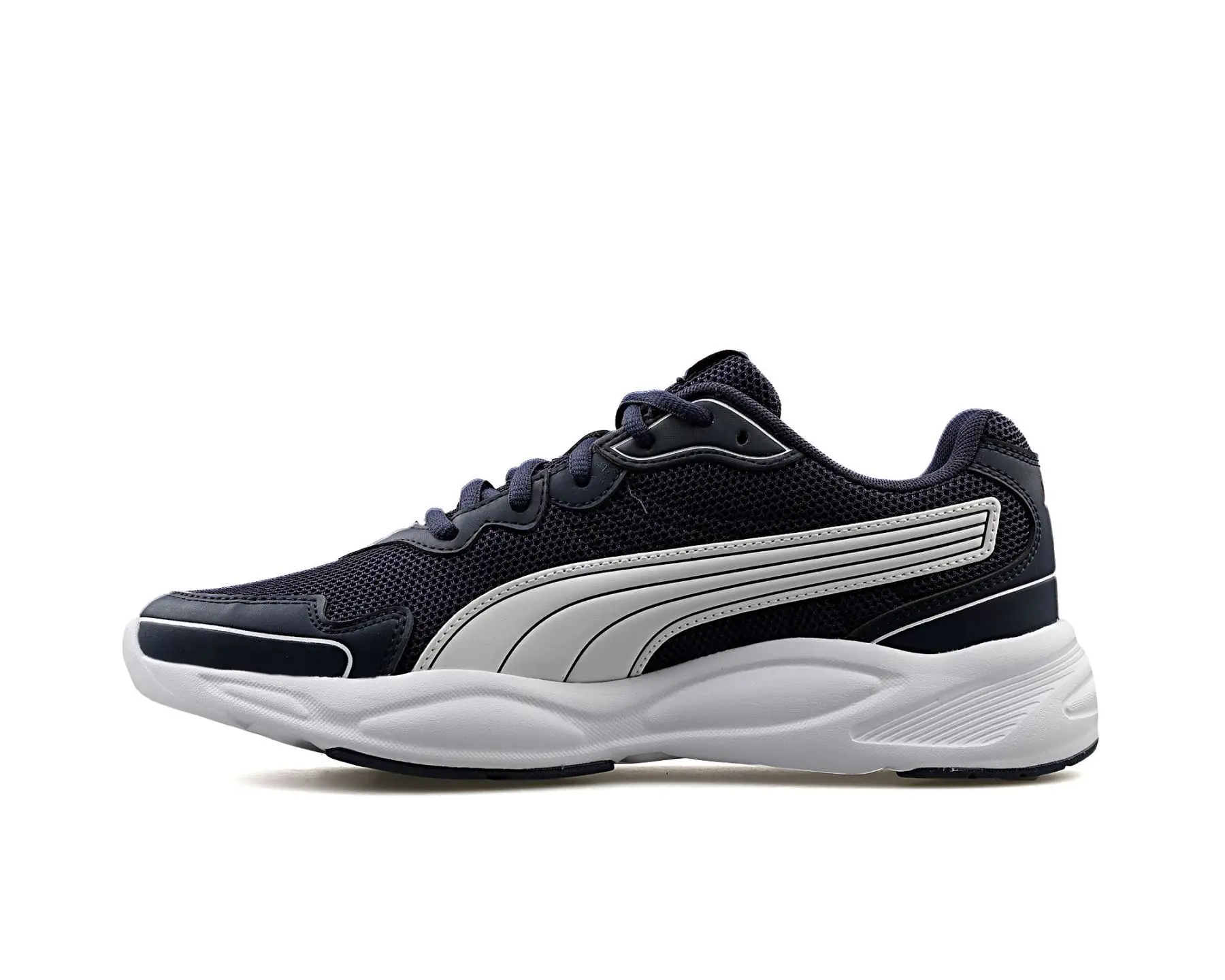 Puma 90S Runner Nu Wave Casual Shoes Mens Sports Running Flat Soft Bottom