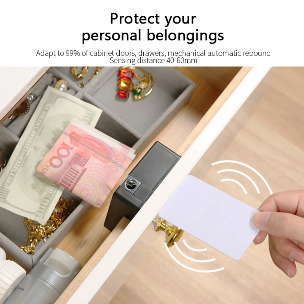 T8 Intelligent IC Card Lock for Cabinets and Drawers Smart Wooden Door Lock Intelligent IC Card Secure System cabinet door lock,drawer lock
