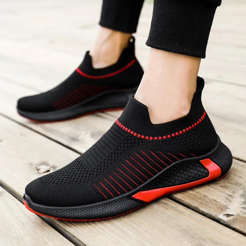

Walking Shoes Men's Sock Sneakers Lightweight Comfy Breathable Casual Pull-on Daily Shoes