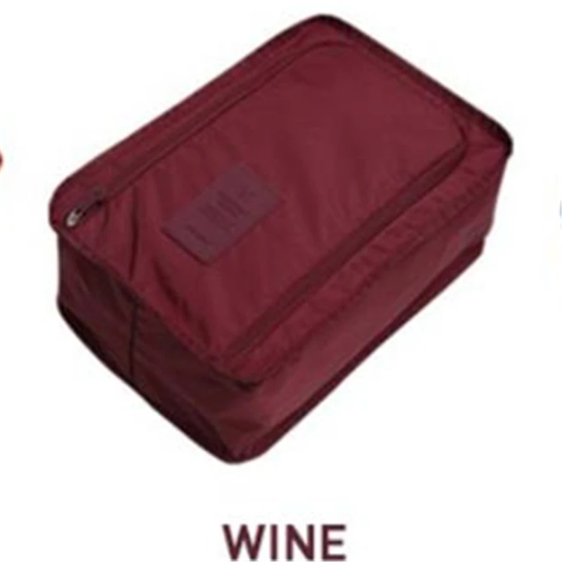 Wine shoe bag