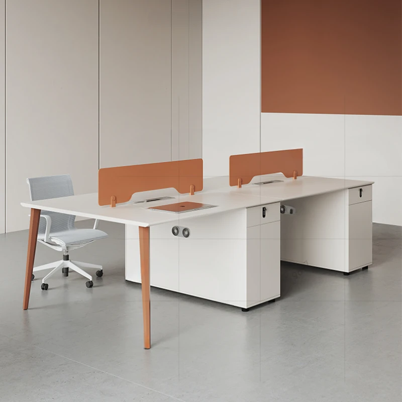 Aesthetic Modern Office Desk Reception Computer Writing Executive Office Desk Standing Conference Meuble Bureau Furniture SR50OD