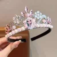 Disney Frozen Princess Elsa Girl Crown Birthday Party Gift Headband and head accessory 2