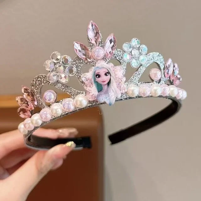 Disney Frozen Princess Elsa Girl Crown Birthday Party Gift Headband and head accessory 2