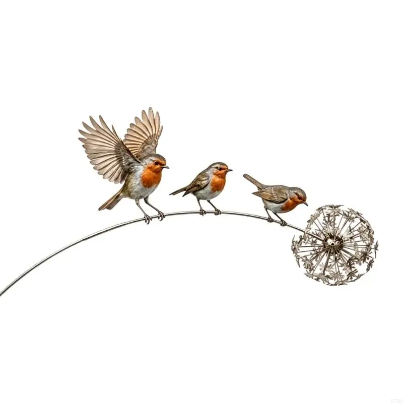ตัวเลือกสินค้า Bird Garden Stake 3 Birds ตกแต่งสวน