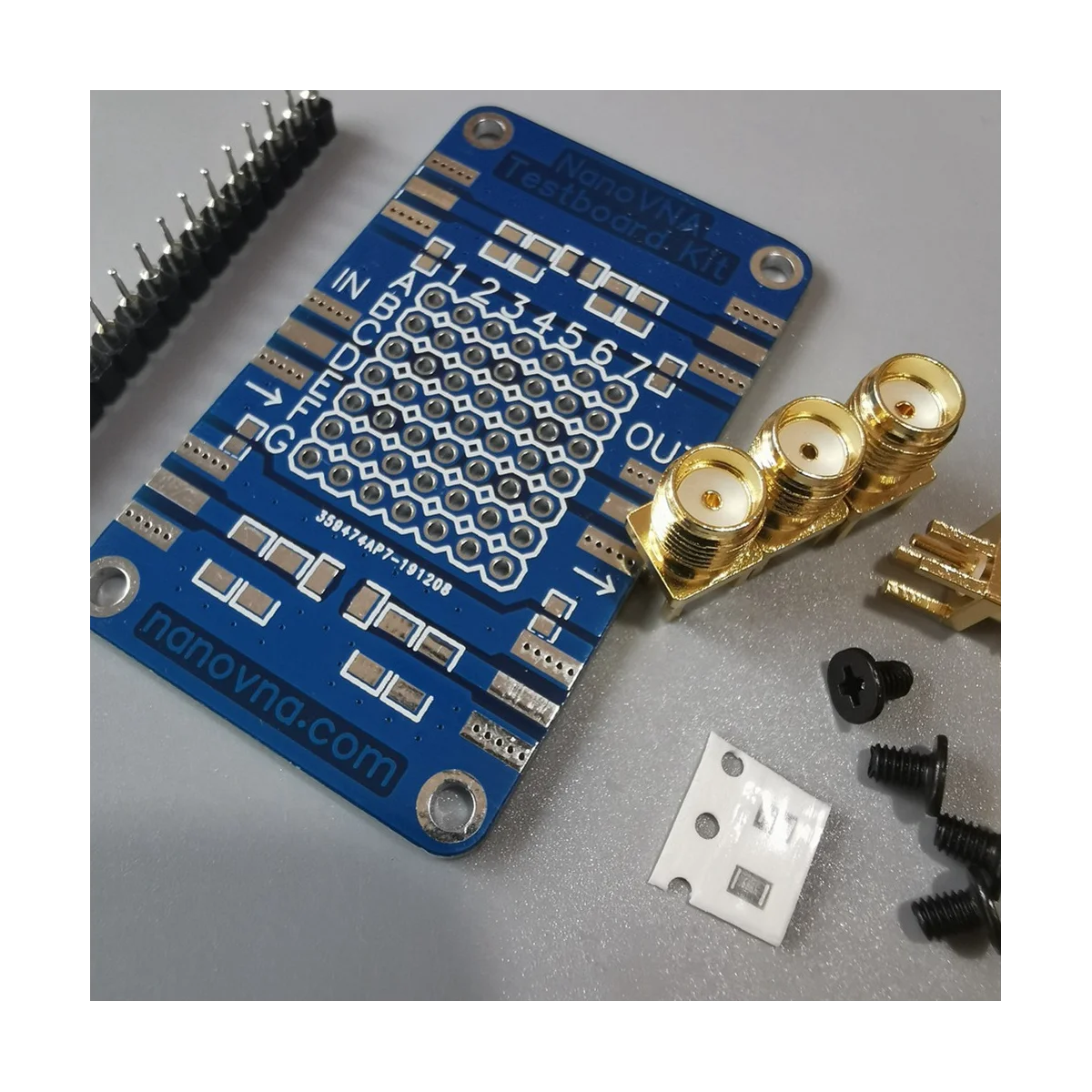 NanoVNA Testboard Kit VNA Test Demo Board Vector Network Analyzer Testing Board 6
