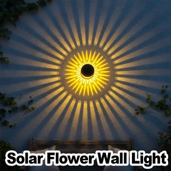 Solar Wall Fence LED Light – Outdoor Waterproof Deck & Stair Lamp 1