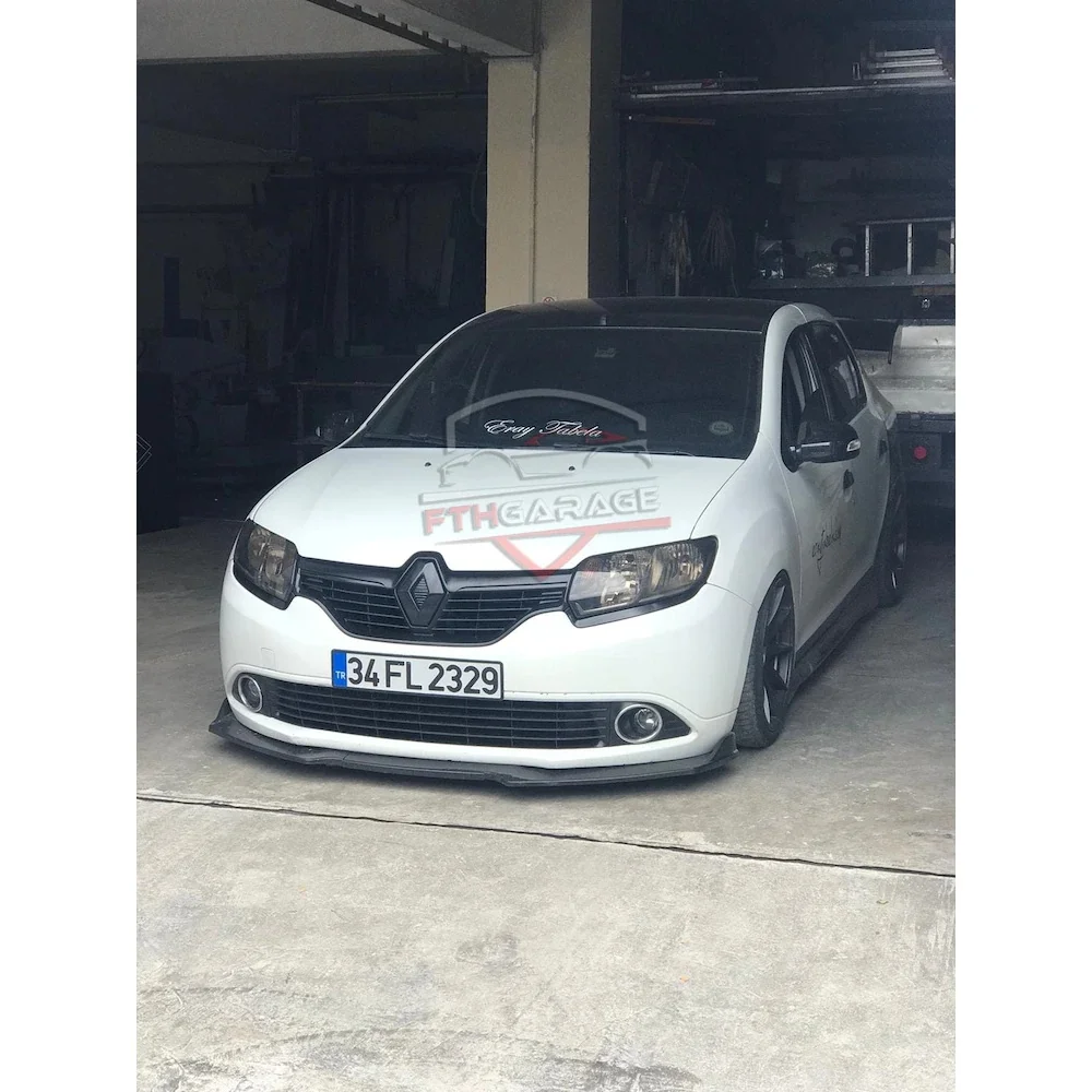 Front Bumper Attachment For RENAULT Symbol Lip Car Auto Accessory Car-styling 3 Pcs Body Kit Black | Автомобили и мотоциклы