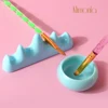 1set Professional Nail Brush Washing Equipment  Acrylic Liquid Powder Container Nail Cup Nail Rrush Holder Manicure Tools 1