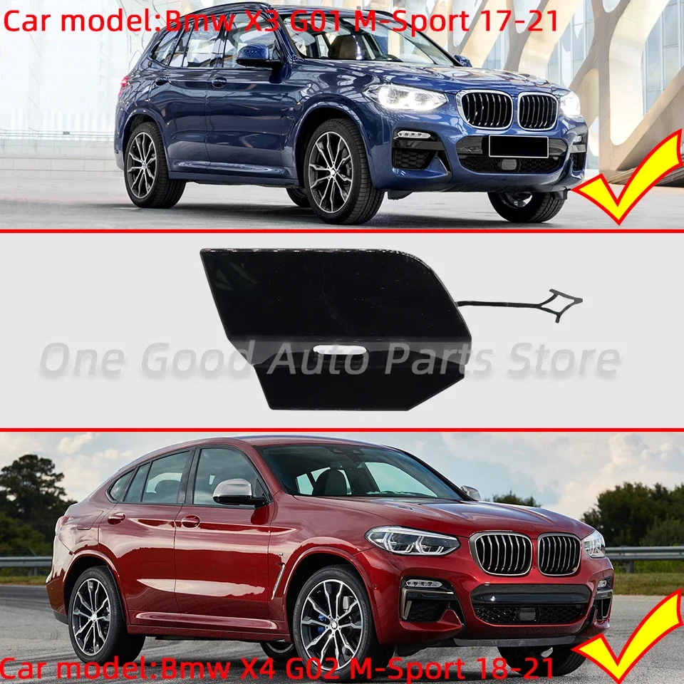 Front Rear Bumper Tow Hook Cover Towing Eye Cap For BMW X3 G01 M-Bumper-Trailer Cover Decoration Car Accessories