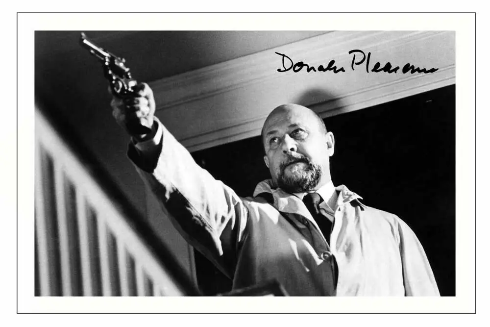 DONALD PLEASENCE - HALLOWEEN Signed Print Art Canvas Poster For Living Room Decoration Home Wall Picture modern figure statue canvas painting boy sculpture poster and prints wall art picture for living room home decoration cuadros