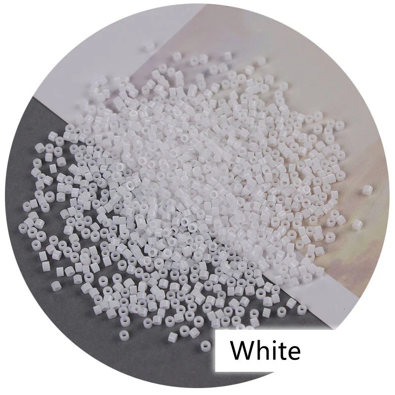 1200 stücke 2mm Mini Glas Perlen 12/0 Uniform Lose Spacer Perlen Für Hand DIY Schmuck Machen Zubehör – Detail 4