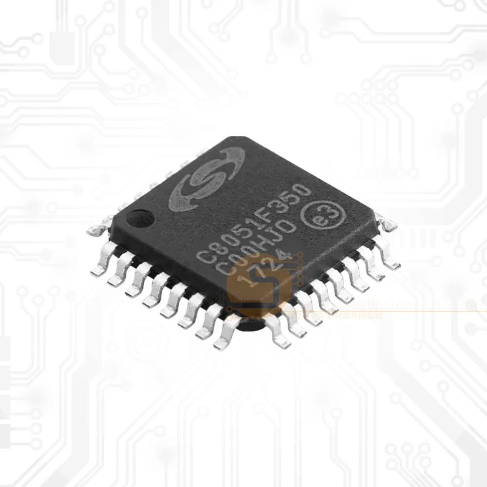 Original C8051F350-GQR Microcontroller 768B RAM LQFP-32 