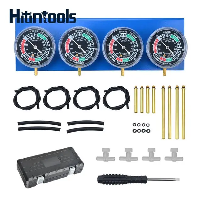 New Motorcycle Carb Carburettor Synchronizer Vacuum Balancer Gauge 4