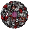 10/30/50pcs Cool Dark Satan Gothic Stickers Horror Demon Graffiti Decals DIY Scrapbook Laptop Fridge Waterproof Sticker Packs 1
