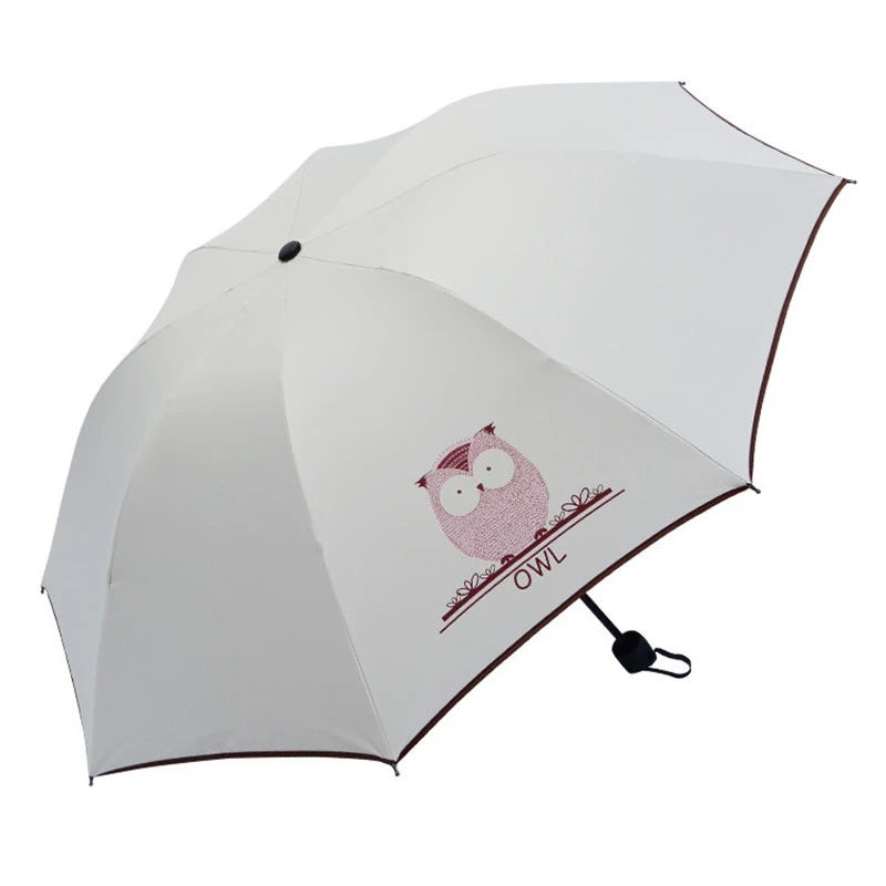Umbrellas Folding Windproof Parasol 8bones 3folding Business Umbrella