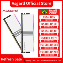 Asgard Rgb Ram DDR4 Geheugen 8GBx2 16GBx2 3200Mhz 3600Mhz Valkyrie V5 Serie Polar Wit Overklokken Prestaties Voor Desktop