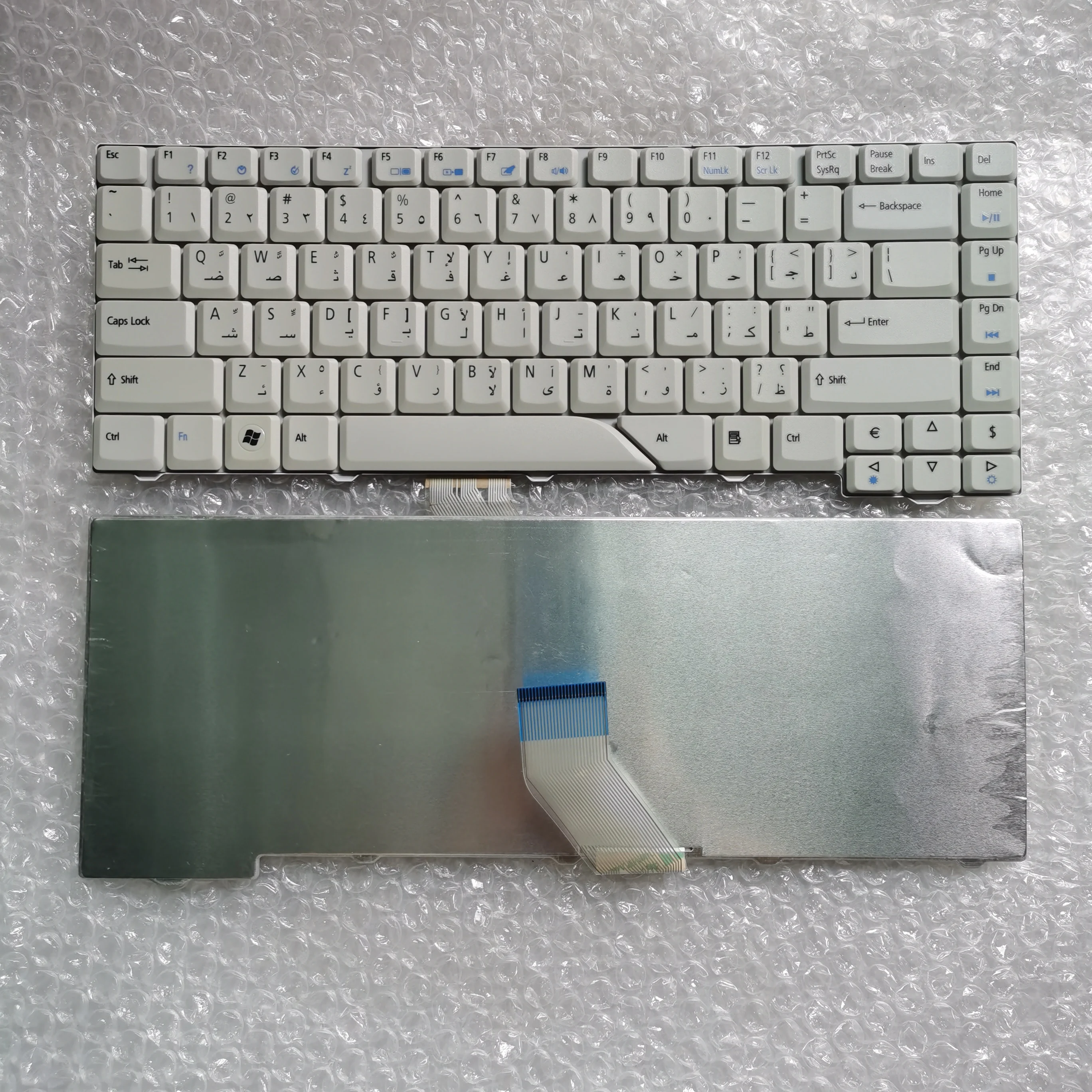 Xin Per Acer Aspire 4220 4520 4710 5315 5520 5710 5920 Tastiera Per Laptop Bianco Arabo