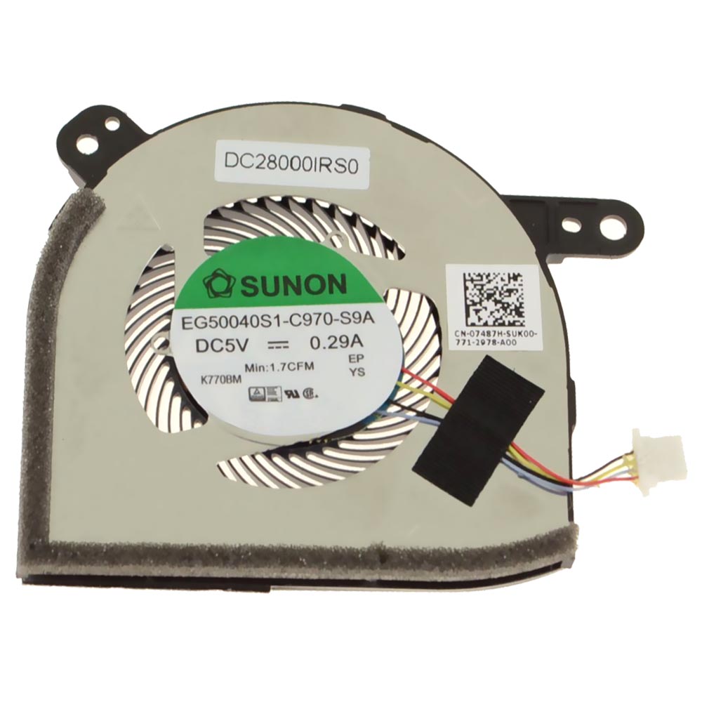 New Laptop CPU Cooling Fan For Dell Latitude 5290 5280 5285 2 in 1 T17G DC28000IRS0 EG50040S1-C970-S9A