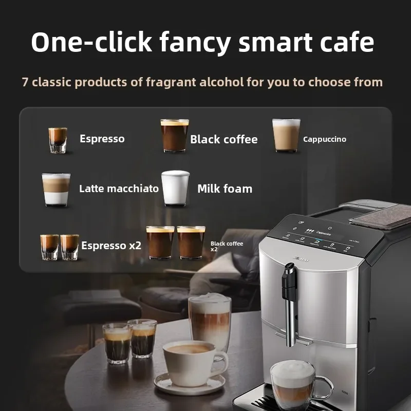 Siemens Coffee Machine Small Household Italian Automatic Steamed Milk Foam Maker Buffet Restaurant Hotel, Gourmet 3