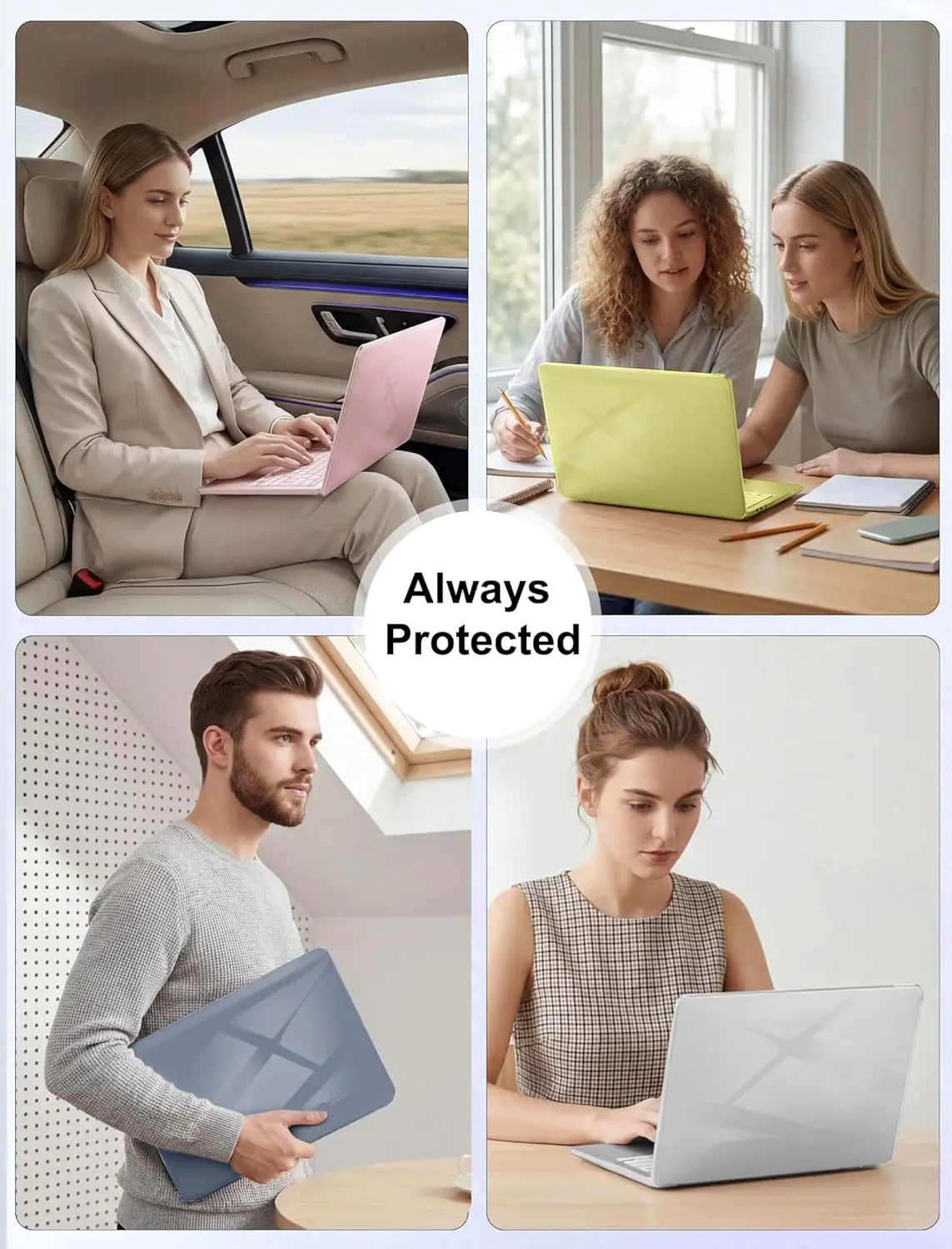 13-Inch Scratch-Resistant Protective Hard Shell Case