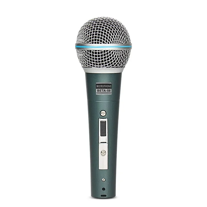 

BETA58 High Quality Professional Handheld Wired Microfone Mic Dynamic Microphone For Shure Karaoke Live Vocal Performance