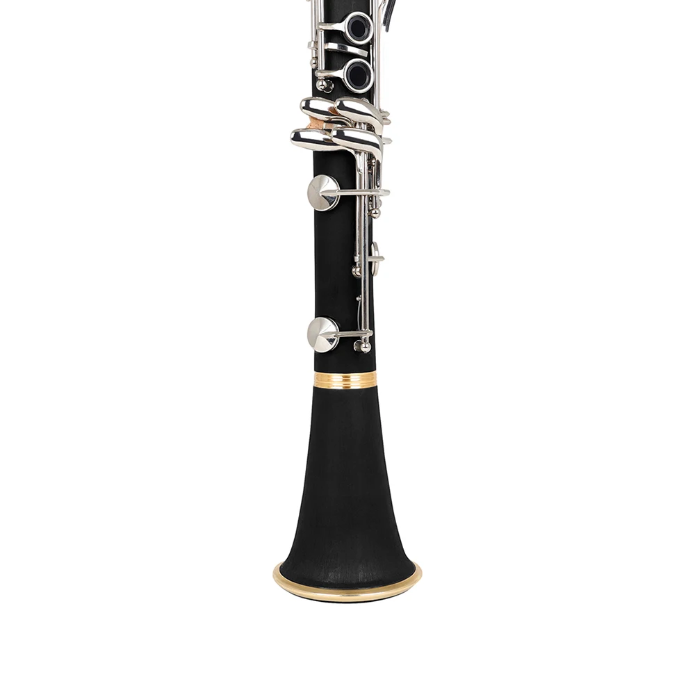 

M MBAT Clarinet Bell Tube B Flat Black Bakelite Speaker Tube Universal Durable Parts Woodwind Instrument Replacement Fitting