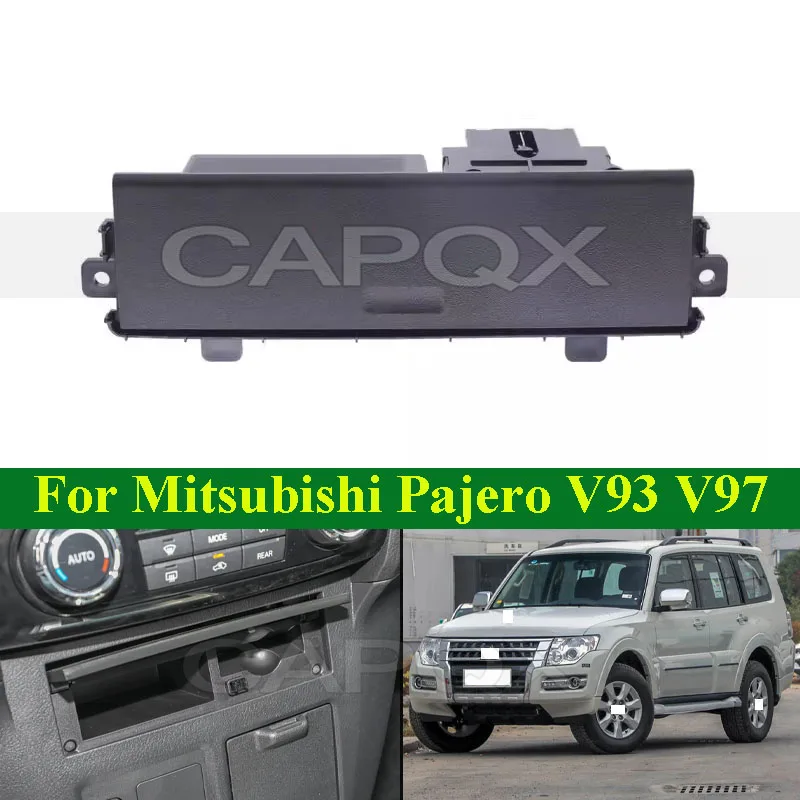 미쓰비시 파제로 V93 V97 프론트 플로어 콘솔 박스 8002A276XA 용 CAPQX 대시보드 센터 콘솔 글러브 박스