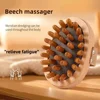 Body Anti Cellulite Brush Soothing Wooden Essential Oil Spa Air Cushion Massage Hair Comb Scalp Massage Brush Body Massager 2