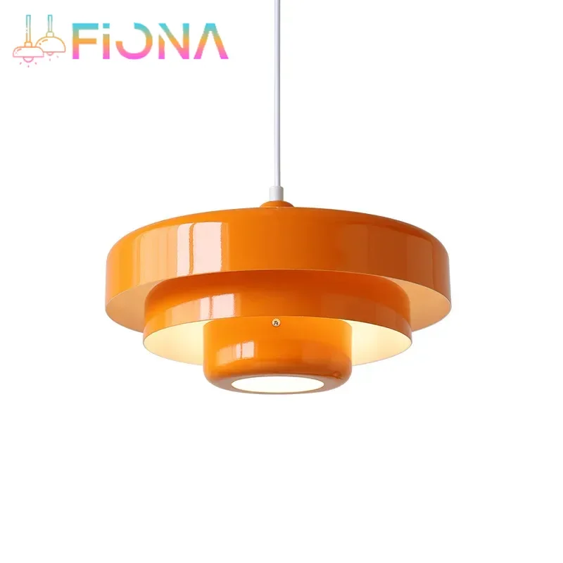 Pendant Lights Pendant Lamp Chandelier Lighting Vintage Pendant Lights Medieval Retro LED Ceiling Chandelier Orange Pendant Lamp Dining Room Restaurant Home Decor Lighting for Cafe Bar Hanging Lights