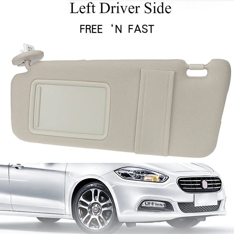 

Left Driver Car Front Window Cover Shade Sunvisor Shield Beige Sun Visors For Toyota Venza 2009-2016 With Sunroof 74310-0T022-A1