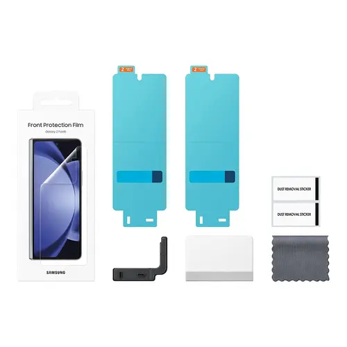 Original Samsung genuine for Galaxy Z Fold 5 Z Fold5 film 2PCS (external liquid crystal protection) Z Fold 5 screen protector - Image 3