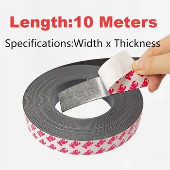 แถบแม่เหล็กอ่อน แถบยาวสามารถตัดได้ตามต้องการ และแม่เหล็กสำหรับการสอนมีแรงแม่เหล็กที่ยาวนาน 8