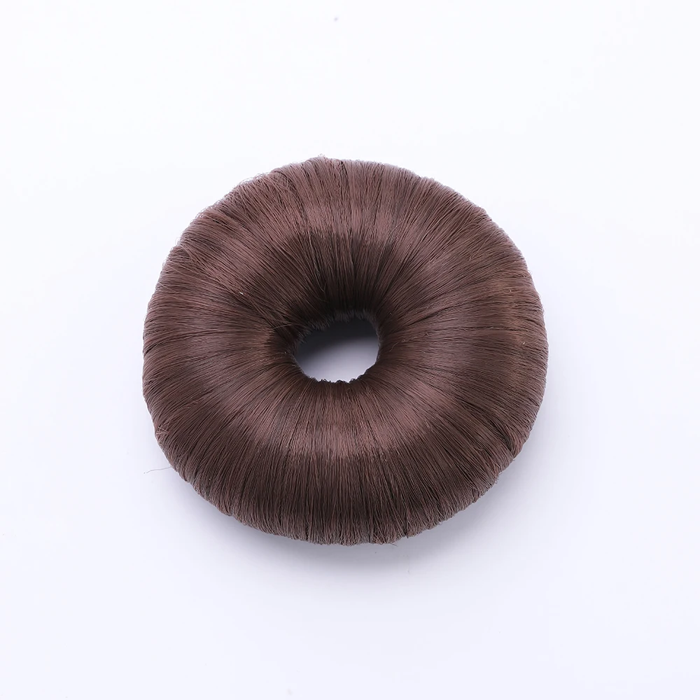 3 brown hair ring