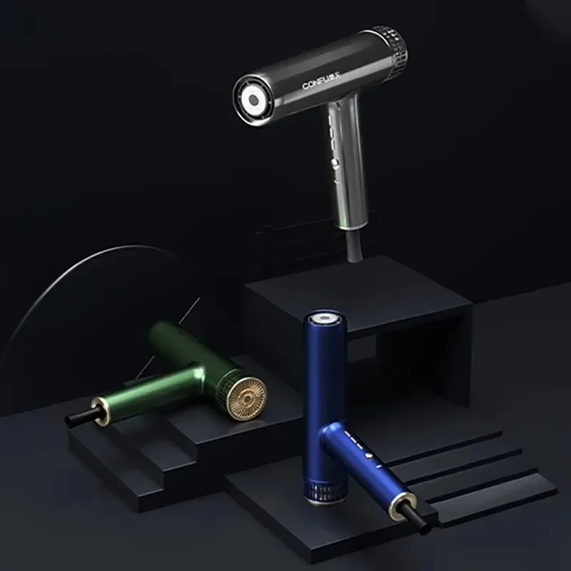 Professional High Speed Hair Dryer High Speed Powerful Wind Barber Blow Dryer Negative Ions Hair Care Styling Tools Quick-Drying 3