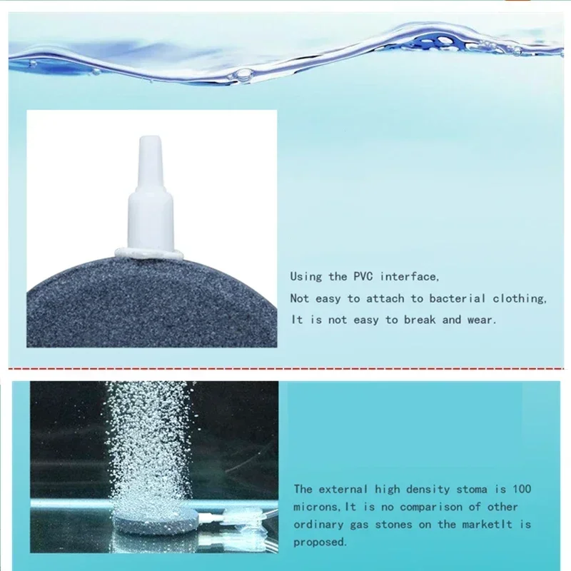 40/60/mm Bubble Stone Aerator for Aquarium Fish Tank Air Pump Accessories
