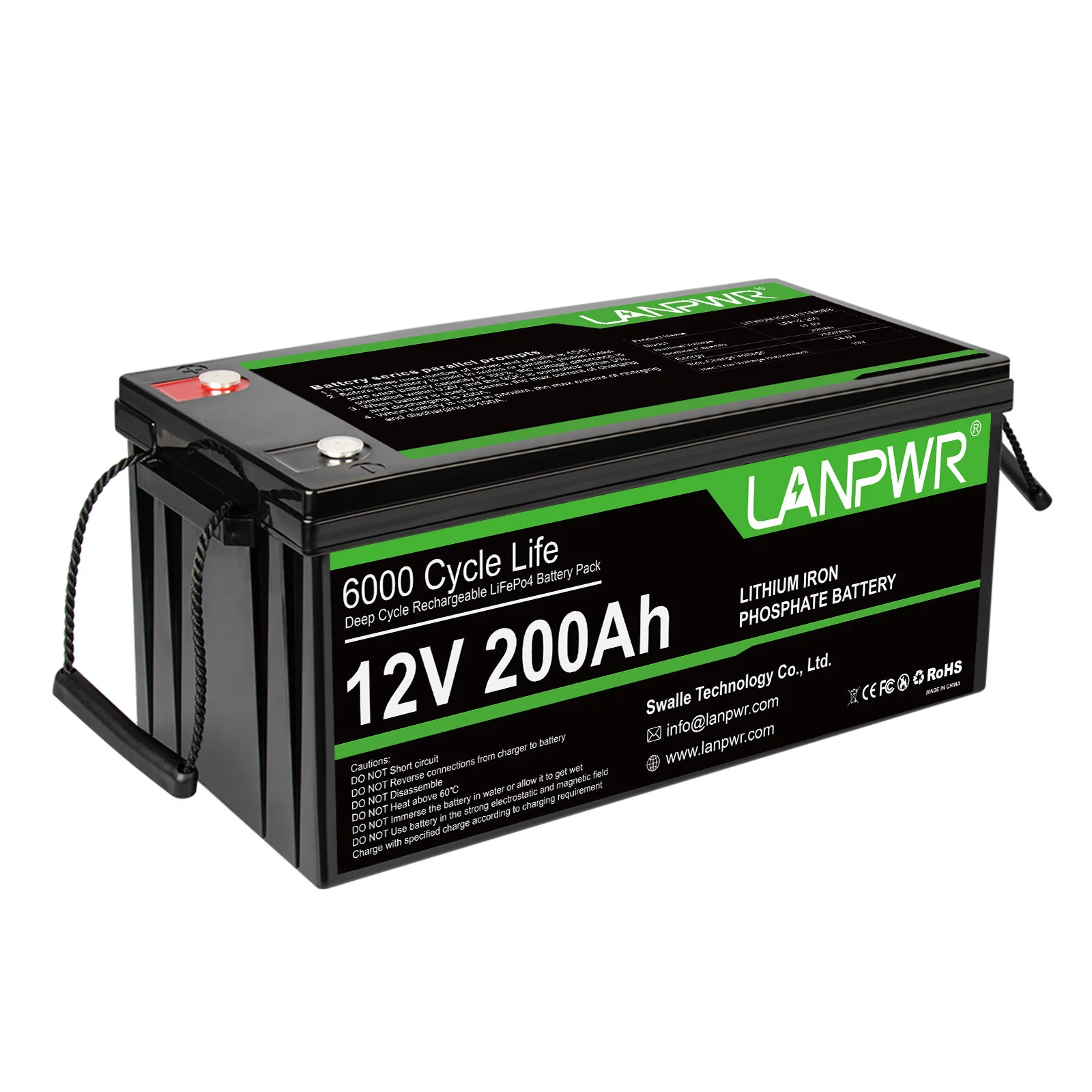 Litium Ion Batterie Li Lipo4 Battery Prismatic 12V 24V 100Ah 200Ah 300Ah LiFePo4 Solar Lithium Iron Phosphate Battery Pack