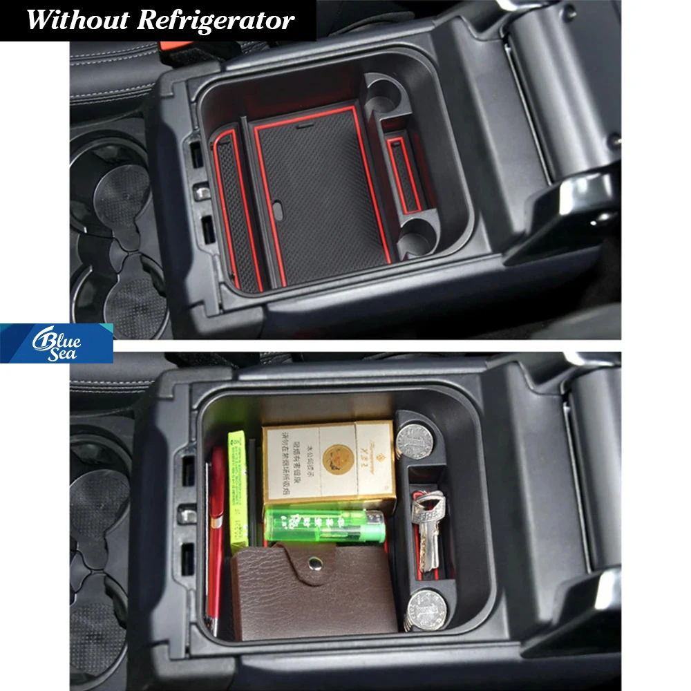 For Land Rover Discovery 4 2010-2016 Car Storage Box Armrest Container Box Organizer Central Auto Interior Accessories