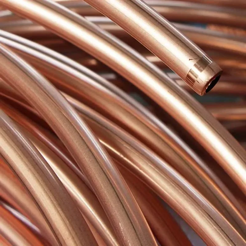 Copper Tube 1-10 Meters 99.9% Pure Copper Tube Coil OD 1.8/2/3/4/5/6/8/9/10mm Soft Copper Wire Pipe Air Conditioner Cooling