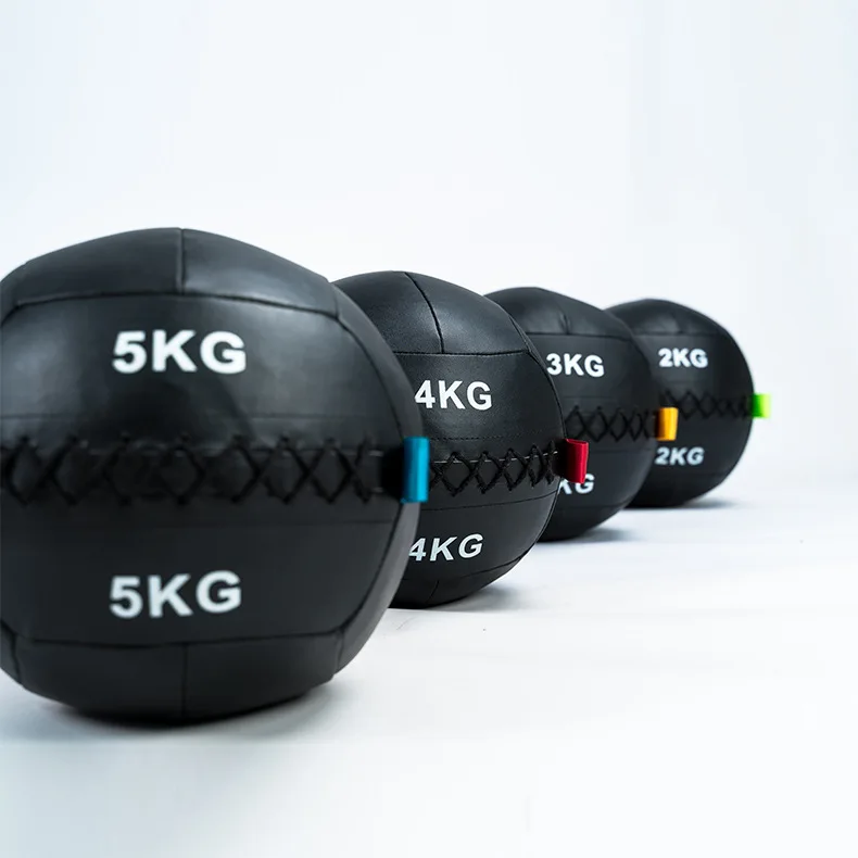 1 2 3 4 5 6 7 8 9 10 11 12 13 14 KG Weightlifting Gym Fitness Exercise PVC Wall Balls Soft Medicine Ball