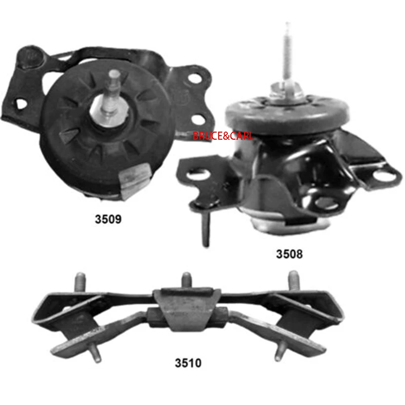 

Original 1Set Trans Engine Motor Mount Fit Jeep Wrangler 2018-2022 L4 2.0L