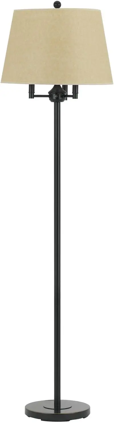

BO-2077-6WY-DB Traditional Four Floor Lamp Lighting Accessories, Brown