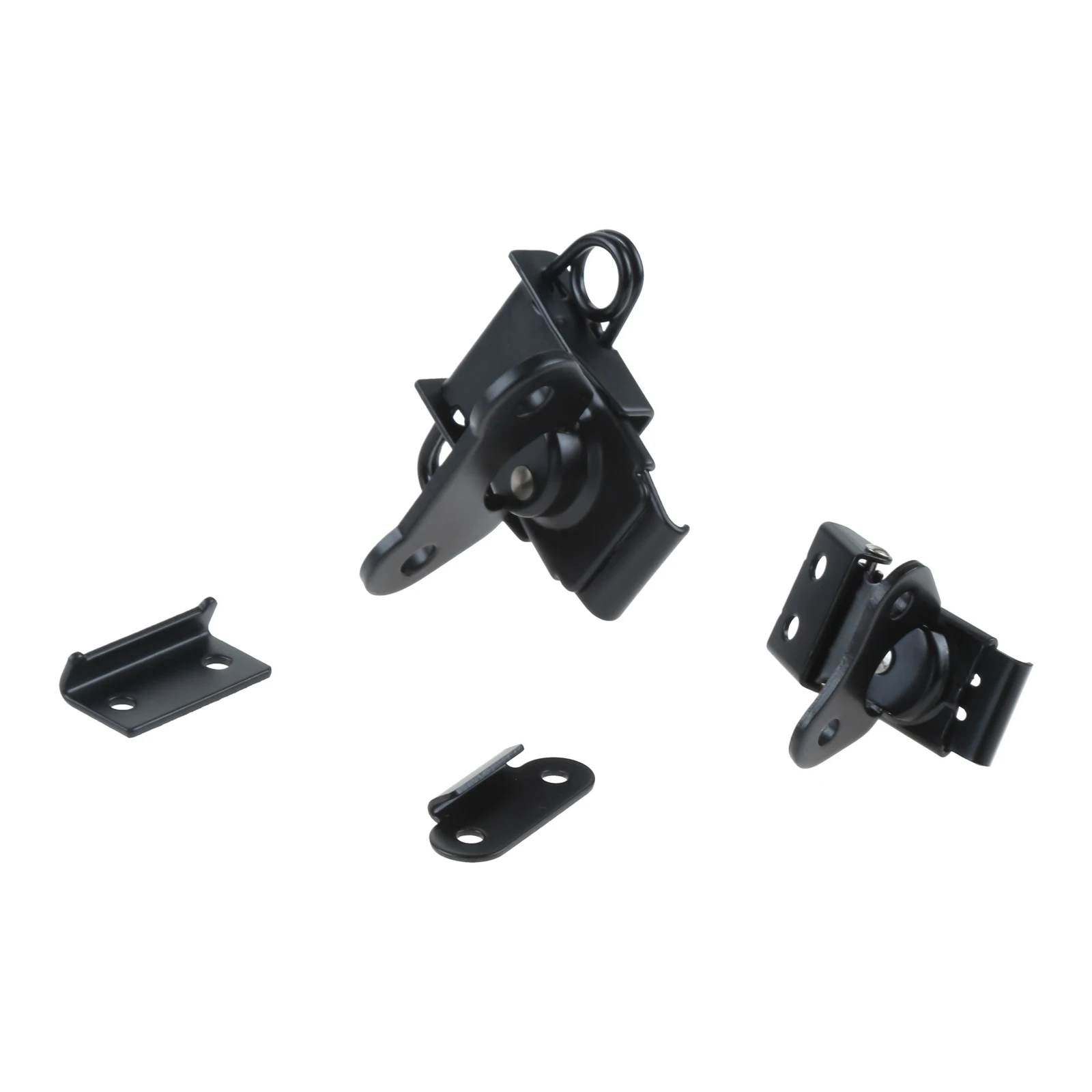 1PC Butterfly Twist Latch & Keeper Metal Toggle Clamp Black Flat Lock Core Buckle for Flight Case Luggage Toolbox Cabinet Trunk