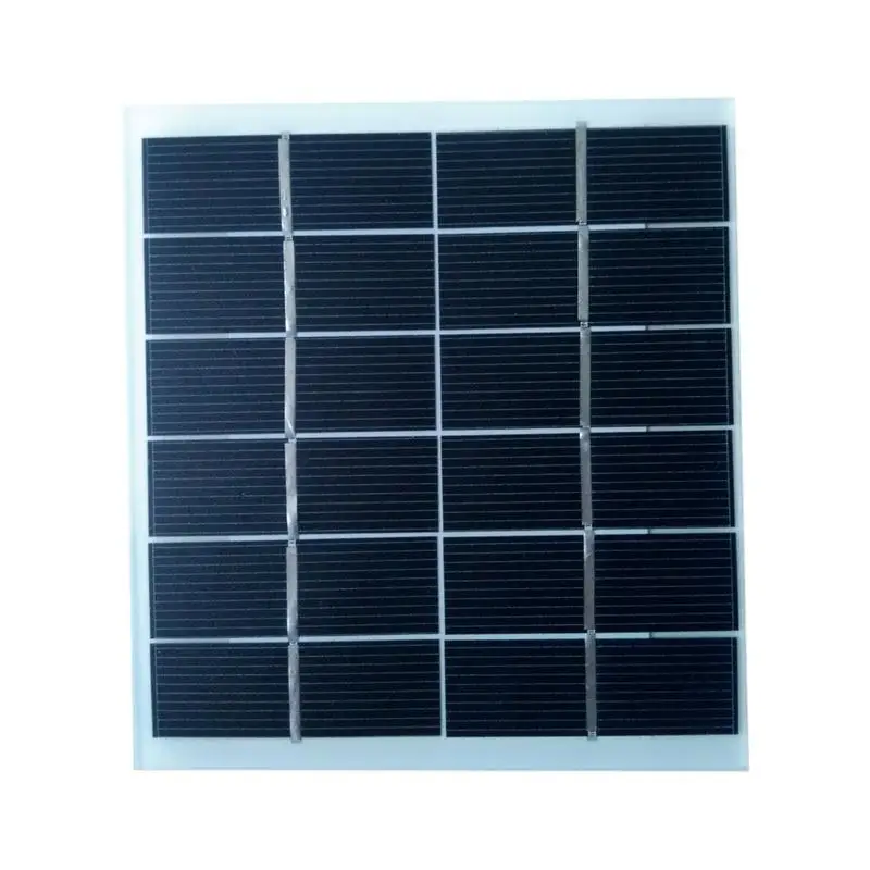 

Solar Panel Waterproof Solar Panels Outdoor 6v 2w Solar Battery Charger For Bicycle Mobile Phone Power Bank And Camping Lamp