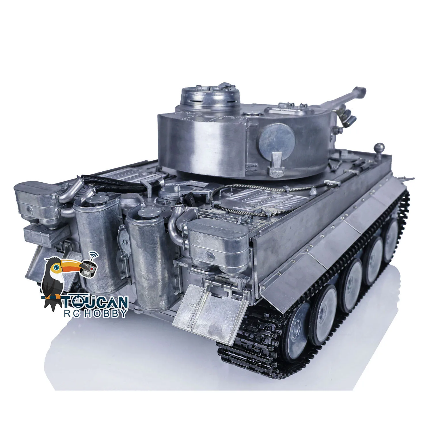 Mato 1/16 Scale RC Metal Tank German Tiger I Infrared Version KIT/RTR Radio Control Tanks Model Metallic Color 1220 Toys TH00644 2
