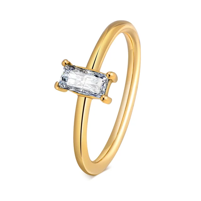 Bague mince Chic en corde torsadée pour femmes, bagues de mariage en métal en acier inoxydable, nouveaux bijoux de fête Vintage simples et élégants