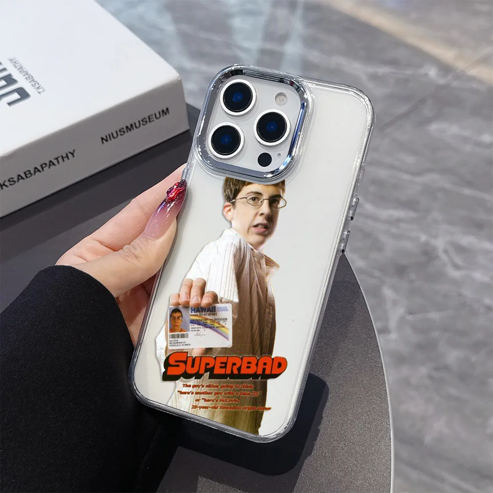 Mclovin Movie Superbad Transparent Silicone Phone Case