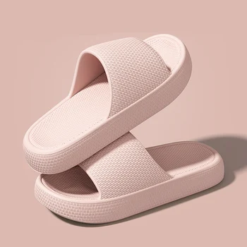 Indoor Mute Platform Slippers Women 2026 Eva Soft Sole Non Slip Bathroom Home Slides Woman Outdoor Thick Sole Beach Flip Flops 1